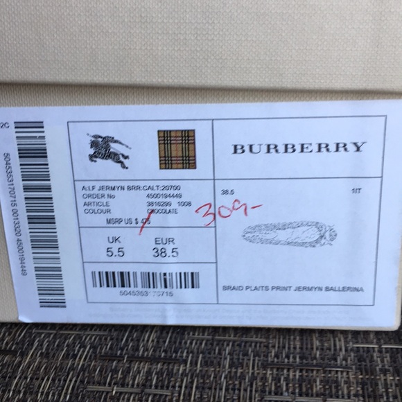 Burberry flats - Picture 9 of 10